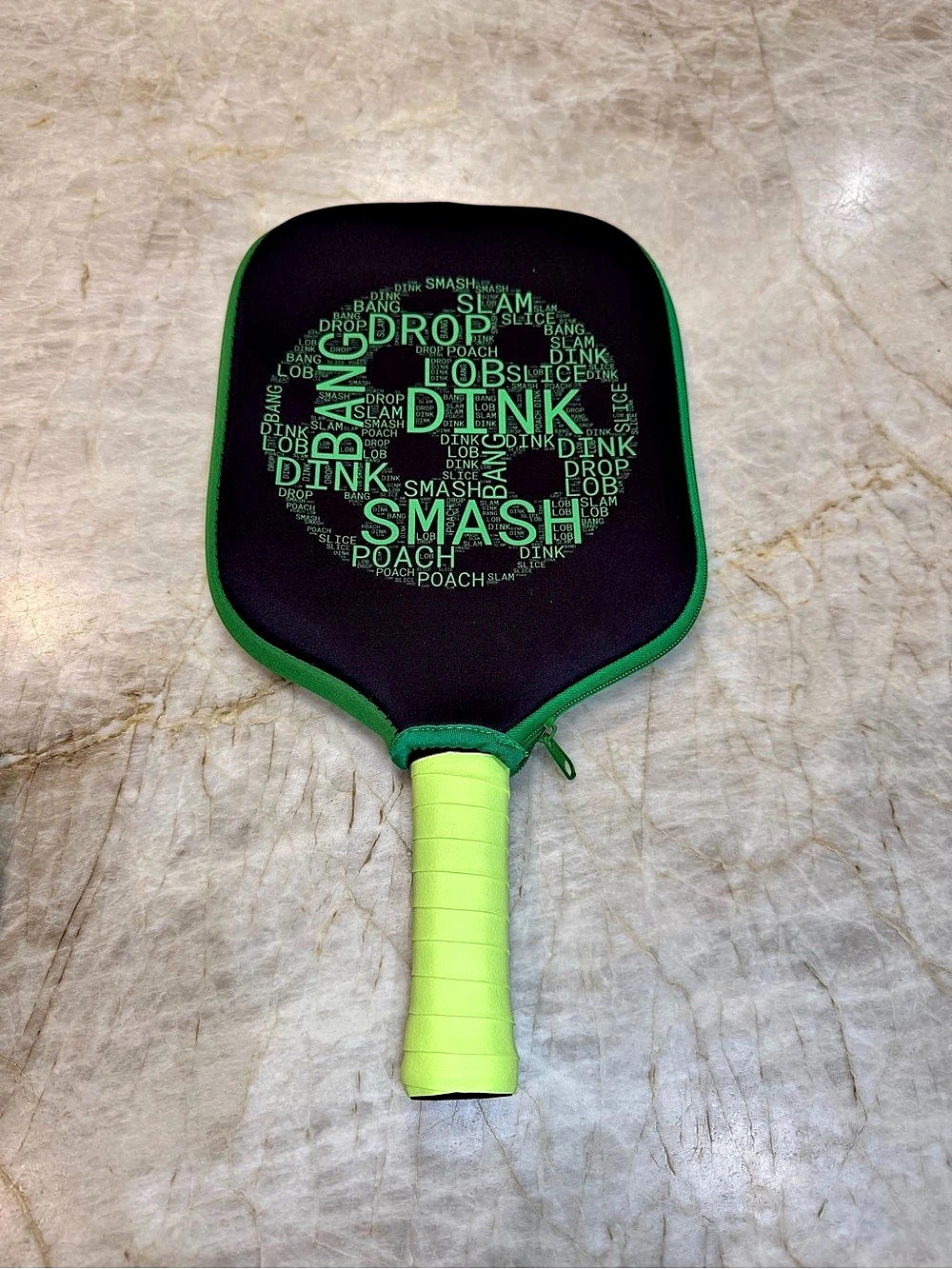 Green Pickleball Paddle Cover